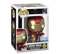 Funko Pop! Plus: End Game - Iron Man Beams - Glow In the Dark - Iron Man 2 - Collectable Vinyl Figure - Gift Idea - Official Merchandise - Toys for Kids & Adults - Marvel Fans