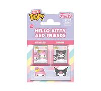 Funko Pop! Bitty 2 Pack Sanrio - My Melody & Kuromi - 2.2cm - Collectible - Gift Idea - Party Socks - Cake Decoration