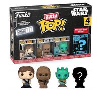 Funko Pop Bitty Star Wars Han Solo 4-Pack Figurine