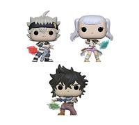 Funko Pop! Black Clover - Set 3 - Asta, Noelle and Yuno