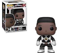 Funko 32808 POP Vinyl: Power Black Ranger (No Helmet), Multi, Standard