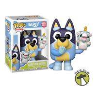 Funko Pop Bluey Bandit with Unicorse Vinyl Figure #2371
