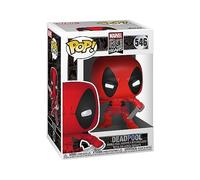 Funko Pop! Bobble Marvel: 80th-First Appearance: Deadpool - Marvel Comics - Collectable Vinyl Figure - Gift Idea - Official Merchandise - Toys for Kids & Adults - Comic Books Fans