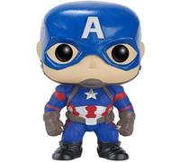 Funko POP Bobble: Marvel: Captain America Civil War: Captain America Funko Multicolor