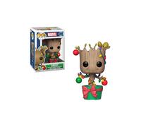 Funko POP Bobble: Marvel: Holiday Groot With Lights and Ornaments - Marvel Comi