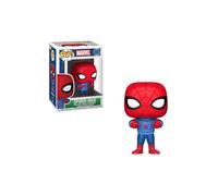 Funko Pop! Bobble: Marvel: Holiday Spider-Man With Ugly Sweater - Marvel Comics - Collectable Vinyl Figure - Gift Idea - Official Merchandise - Toys for Kids & Adults - Comic Books Fans