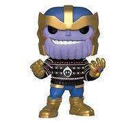 Funko POP! Bobble Marvel: Holiday - Thanos - Avengers Endgame - Collectable Vinyl Figure - Gift Idea - Official Merchandise - Toys for Kids & Adults - Movies Fans - Model Figure for Collectors