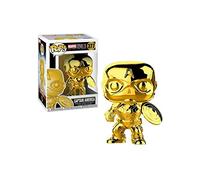 Funko POP! Bobble: Marvel: Marvel Studios 10: Captain America (Chrome)
