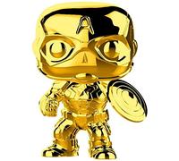 #377 Captain America (Gold) Chrome Funko Pop Marvel Studios