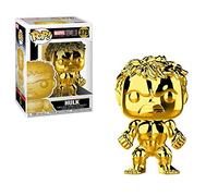 Funko Pop Marvel Studios: The First Ten Years CHROME Gold Hulk #379 in pro case