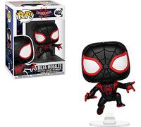 Funko POP Bobble Marvel Verse Spider-Man Miles Morales 402 + Pop Protector