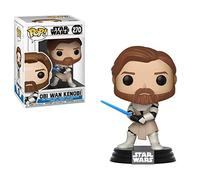 Funko POP! Bobble: Star Wars: Clone Wars: Obi Wan Obi-Wan Kenobi - Collectable Vinyl Figure - Gift Idea - Official Merchandise - Toys for Kids & Adults - TV Fans - Model Figure for Collectors