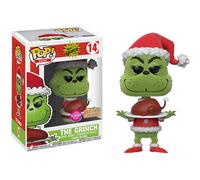Funko POP! Books: Dr. Suess The Grinch Who Stole Christmas - The Grinch [Flocked with Roast Beast] #14 - BoxLunch Exclusive!