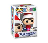 Funko Pop! Books: Elf on The Shelf- Elf (Flocked) Amazon Exclusive