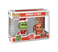Funko Pop! Books: HTGSC - the Grinch With Max 2PK - How the Grinch Stole Christmas - Collectable Vinyl Figure - Gift Idea - Official Merchandise - Toys for Kids & Adults - Movies Fans