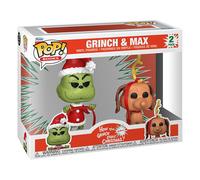 Funko Pop! Books: HTGSC - the Grinch With Max 2PK - How the Grinch Stole Christmas - Collectable Vinyl Figure - Gift Idea - Official Merchandise - Toys for Kids & Adults - Movies Fans