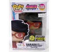 Funko Pop Boruto 1358 Sarada with Sharingan Glows EE Exclusive Animation