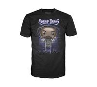 Funko Boxed Tee: Snoop Doggy Dogg - Large - (L) - T-Shirt - Clothes - Gift Idea - Short Sleeve Top for Adults Unisex Men and Women - Official Merchandise - Music Fans