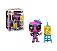 Funko Pop! Bucket List Artist Deadpool 887 Exclusive Figure, Multicolor,3.75 Inches