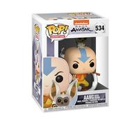 Avatar the Last Airbender Aang With Momo Pop Animation #534 Vinyl Figure Funko