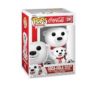 Funko Pop! Coca-cola Polar Bear With Cub Figure White,Red