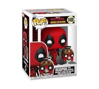 Deadpool Deadpool & Wolverine - Deadpool with Headpool Vinyl Figurine 1400 Funko Pop! multicolour Onesize
