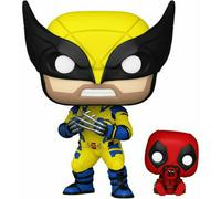 Deadpool 3 POP & Buddy Vinyl Figure Wolverine w/ Babypool 9 cm New & Sealed