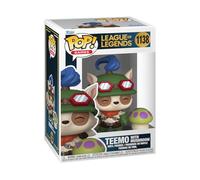 Funko POP! & Buddy: League of Legends - Teemo with Shroom | Official Video Games Merch - Collectable Vinyl Figurine for Shelf Display - Birthday Gift Idea for Fans and Collectors