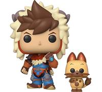 Funko POP! Buddy: Monster Hunter- Lute w/Navirou, Multicolour, Standard, 46936