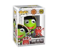 Funko POP! & Buddy: Muppet Treasure Island - Kermit & Polly | Official Merch - Collectable Vinyl Figurine for Shelf Display - Birthday Gift Idea for Fans and Collectors