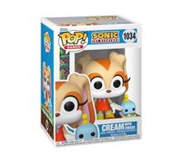 Funko POP! & Buddy: Sonic the Hedgehog - Cream with Cheese | Official Video Games Merch - Collectable Vinyl Figurine for Shelf Display - Birthday Gift Idea for Fans and Collectors