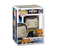 Funko Pop! & Buddy: Star Trek Next Generation - Lt. Comm Data With Spot - Star Trek the Next Generation - Collectable Vinyl Figure - Gift Idea - Official Merchandise - Toys for Kids & Adults