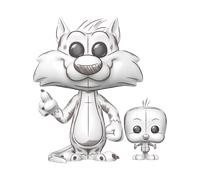 Funko Pop! & Buddy Sylvester & Tweety (Sketched Deco)