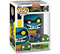 Funko POP! & Buddy: Teenage Mutant Ninja Turtles - Slash & Pre-Mutated Turtle (Retro/Classic) Collectable Vinyl Figure