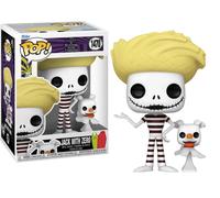 Funko POP! Jack With Zero (Beach) - The Nightmare Before Christmas