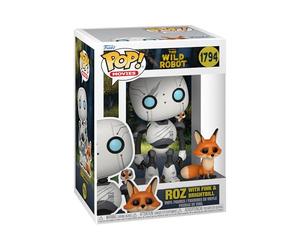 Funko POP! & Buddy: The Wild Robot - Roz with Brightbill & Fink | Official Cartoon/Animation Merch - Collectable Vinyl Figurine for Shelf Display - Birthday Gift Idea for Fans and Collectors