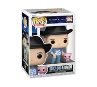 Funko POP! Keychain – Billy Bob and Bacon (Varsity Blues) – Collectible Mini Figure