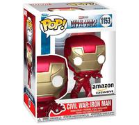 Funko Pop! Captain America Iron Man Marvel Civil War-civil War Exclusive Red