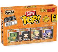 Funko Bitty Pop! DBZ - Frieza 4PK - Frieza 100% Final Form, Super Saiyan Goku First Appearance, Vegeta and A Surprise Mystery Mini Figure - 0.9 Inch (2.2 Cm) - Dragon Ball Z Collectable - Gift Idea