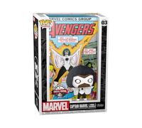 Funko Pop! Vinyl Figure Captain Marvel – Cover Art, Collectible, Official, 9 cm Clear