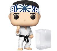 Funko POP Daniel LaRusso [Cobra Kai] Pop! Vinyl Figure (Bundled with Compatible Pop Box Protector Case), Multicolored, 3.75 inches