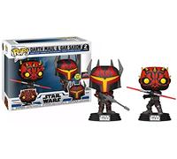 POP Darth Maul & GAR Saxon Glow Dark 2 Pack