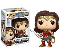 Funko POP! DC Comics: Wonder Woman Justice League - Collectable Vinyl Figure For Display - Gift Idea - Official Merchandise - Toys For Kids & Adults - Anime Fans - Model Figure For Collectors