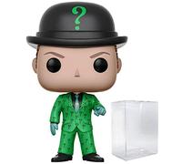Funko Pop! DC Heroes Batman 1966 TV Series - Riddler CHASE VARIANT Vinyl Figure (Bundled with Pop BOX PROTECTOR CASE)