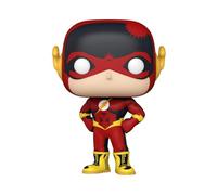 Funko Dc Comics Pop Heroes Vinyl Jl Comic The Flash 9 Cm Figure