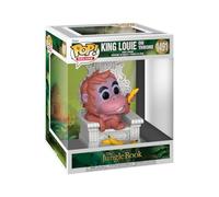Funko POP! Deluxe: Disney The Jungle Book - King Louie on Throne | Official Cartoon/Animation Merch - Collectable Vinyl Figurine for Shelf Display - Birthday Gift Idea for Fans and Collectors