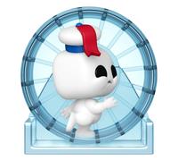 Funko POP! Deluxe : Ghostbusters: Frozen Empire - Mini Puft In Wheel - Collectable Vinyl Figure - Official Merchandise - Toys for Kids & Adults - Movies Fans - Model Figure for Collectors