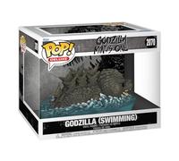 Funko POP! Deluxe: Godzilla (Swimming) | Official Merch - Collectable Vinyl Figurine for Shelf Display - Birthday Gift Idea for Fans and Collectors