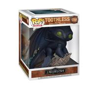Funko POP! Deluxe: How to Train Your Dragon (Live Action) - Toothless | Official Cartoon/Animation Merch - Collectable Vinyl Figurine for Shelf Display - Birthday Gift Idea for Fans and Collectors