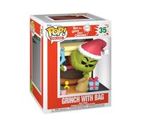 Funko Pop! Deluxe: HtGSC - the Grinch With Bag - How the Grinch Stole Christmas - Collectable Vinyl Figure - Gift Idea - Official Merchandise - Toys for Kids & Adults - Movies Fans
